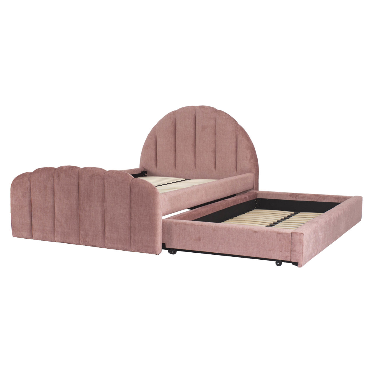 Bed Pixie rosewood jewel 120x200 with pull-out bed - Bilde 4