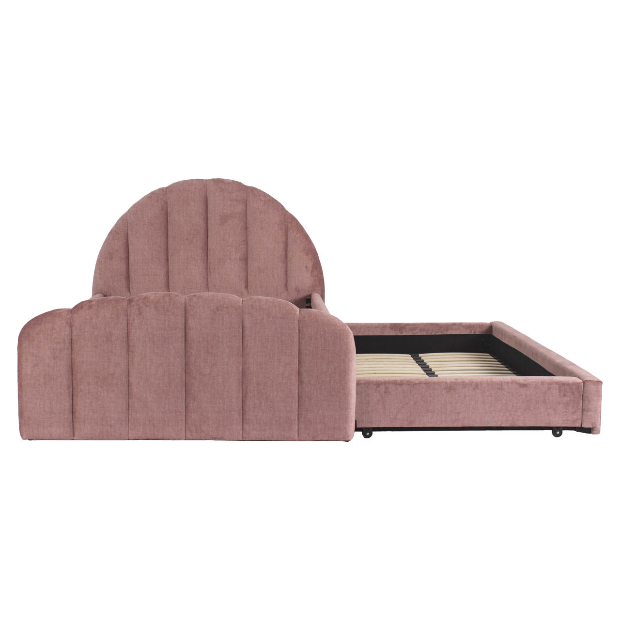 Bed Pixie rosewood jewel 120x200 with pull-out bed - Bilde 5