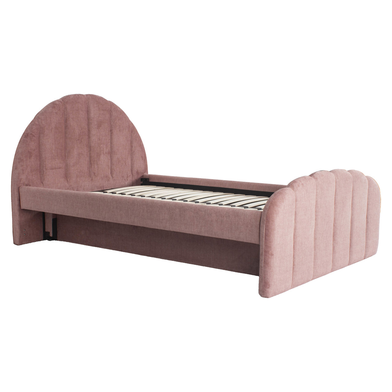 Bed Pixie rosewood jewel 120x200 with pull-out bed - Bilde 3