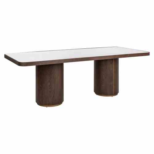 Dining table Willox beige 235 including glass