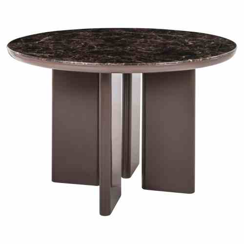 Dining table Almundi chocolat brown 120Ø