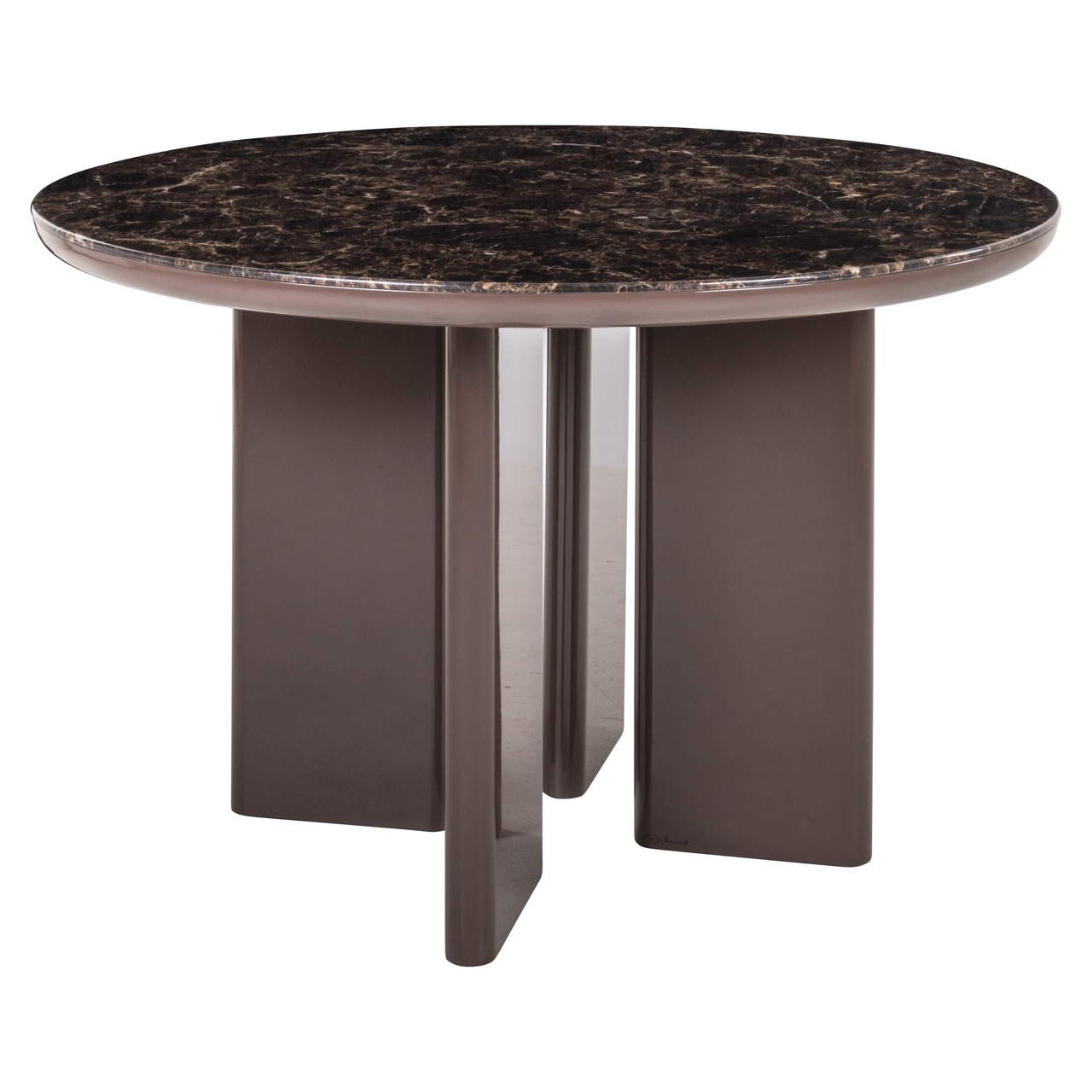 Dining table Almundi chocolat brown 120Ø