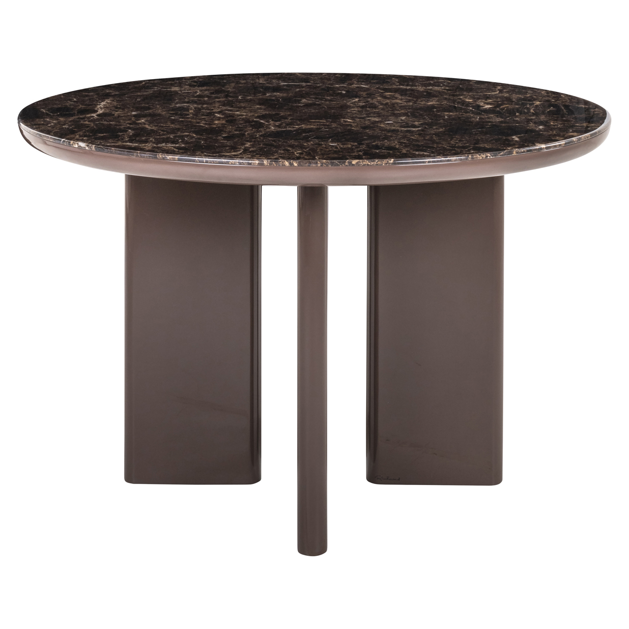 Dining table Almundi chocolat brown 120Ø - Bilde 3
