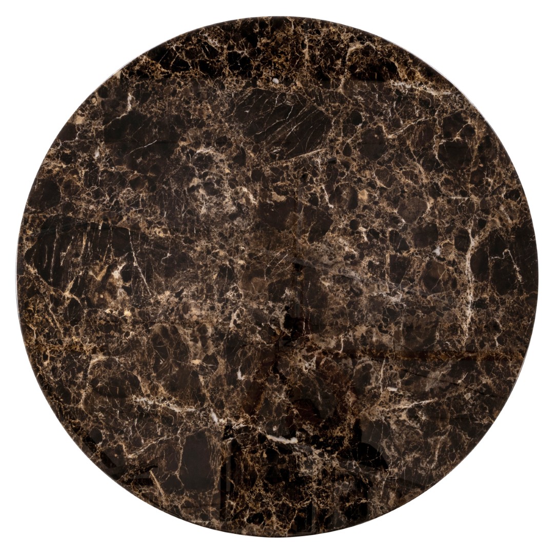 Dining table Almundi chocolat brown 120Ø - Bilde 4