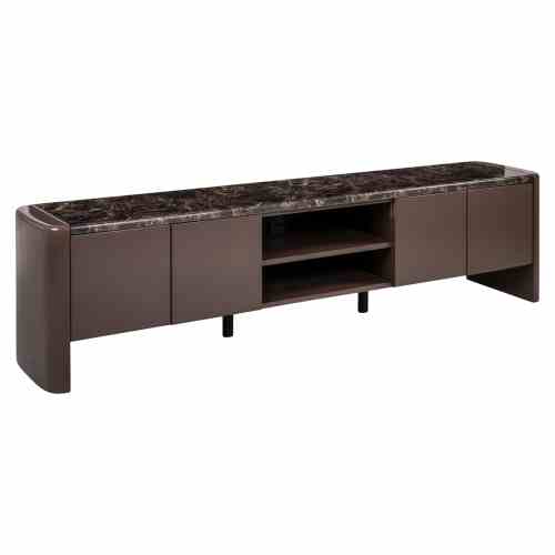 TV cabinet Almundi chocolat brown