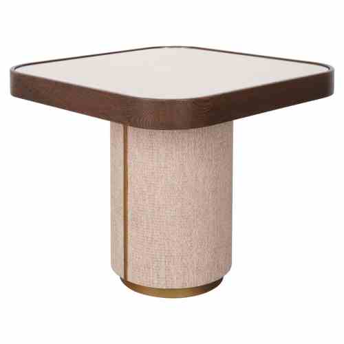 End table Willox beige  including glass