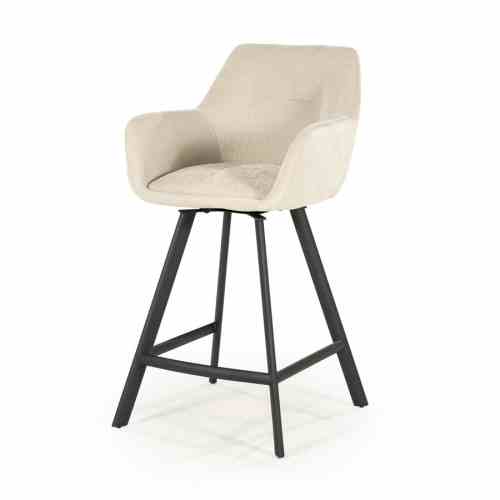 Barstool Bliss with armrest - beige