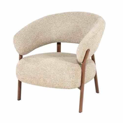 Lounge chair Sedia - brown