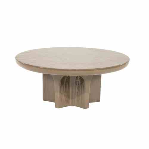 Coffee table Circolo large - dark brown