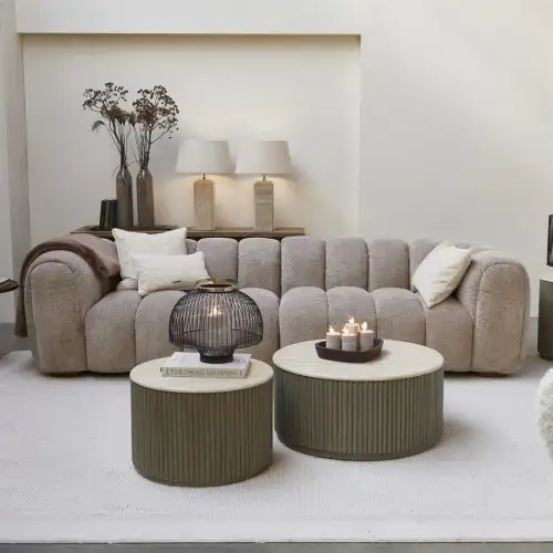 Vicenza Lounge Sofa 3,5S Taupe