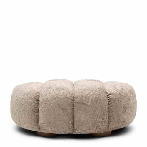 Vicenza Lounge Footstool Taupe