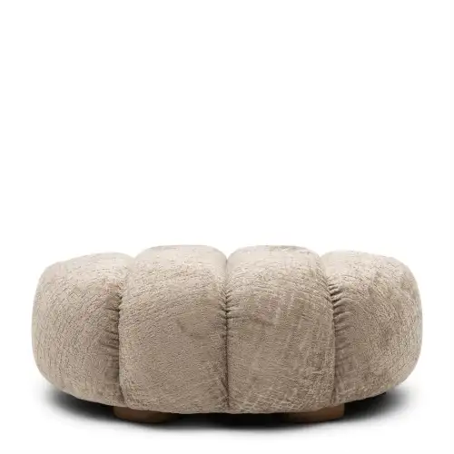 Vicenza Lounge Footstool Taupe