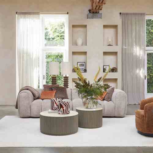 Vicenza Lounge Sofa 3,5S OffWhite