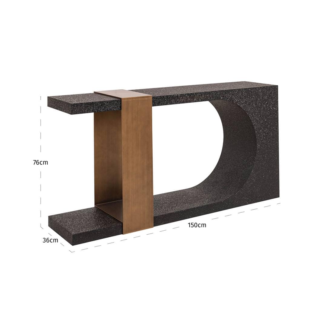 Console Alexander Jones black/gold (Bazel) - Bilde 4
