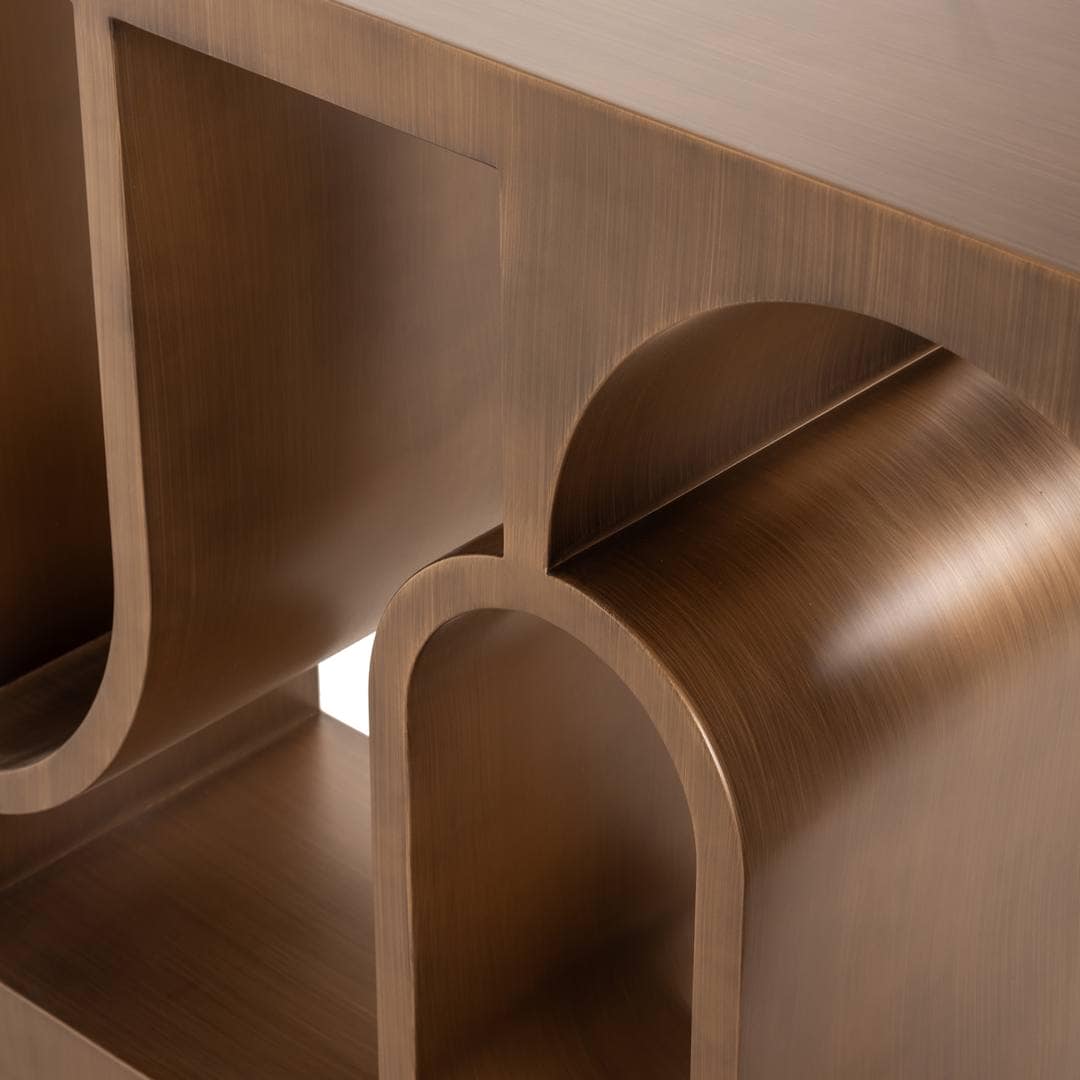 Console Alexander Jones brushed gold (Lugano) - Bilde 5
