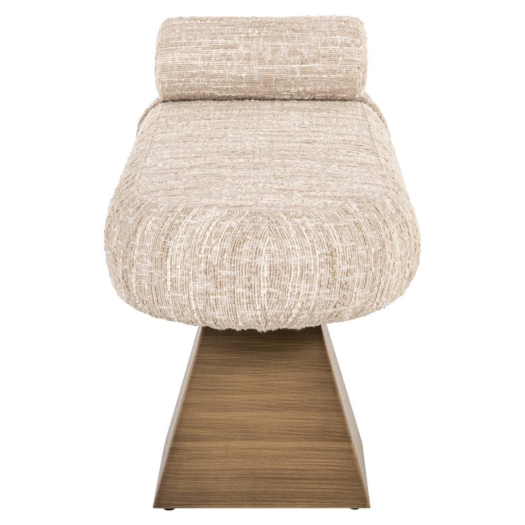 Bench Alexander Jones beige angora (Geneva) - Bilde 3