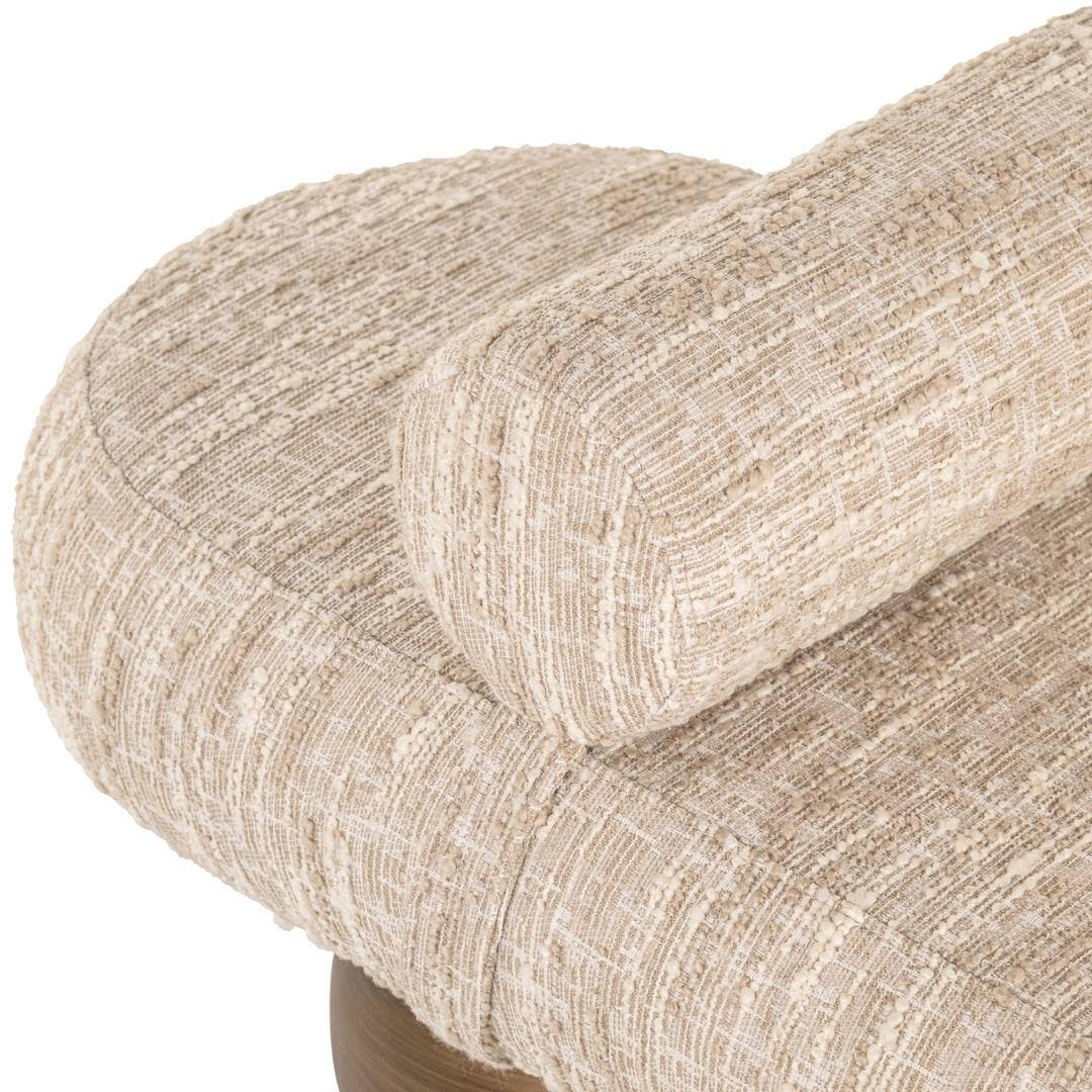 Bench Alexander Jones beige angora (Geneva) - Bilde 4