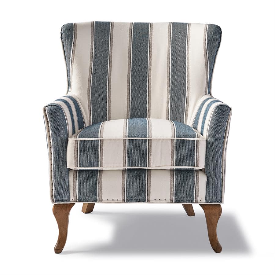 Cavendish Armchair Blue Stripe - Bilde 8