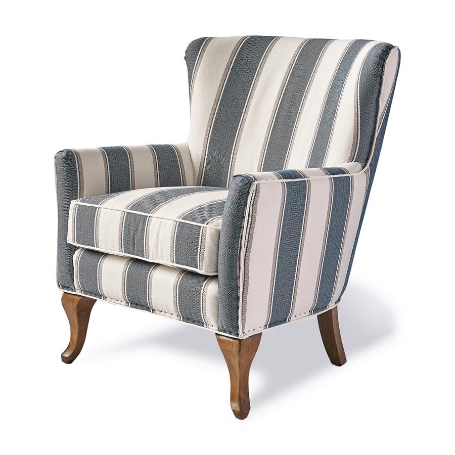Cavendish Armchair Blue Stripe - Bilde 9