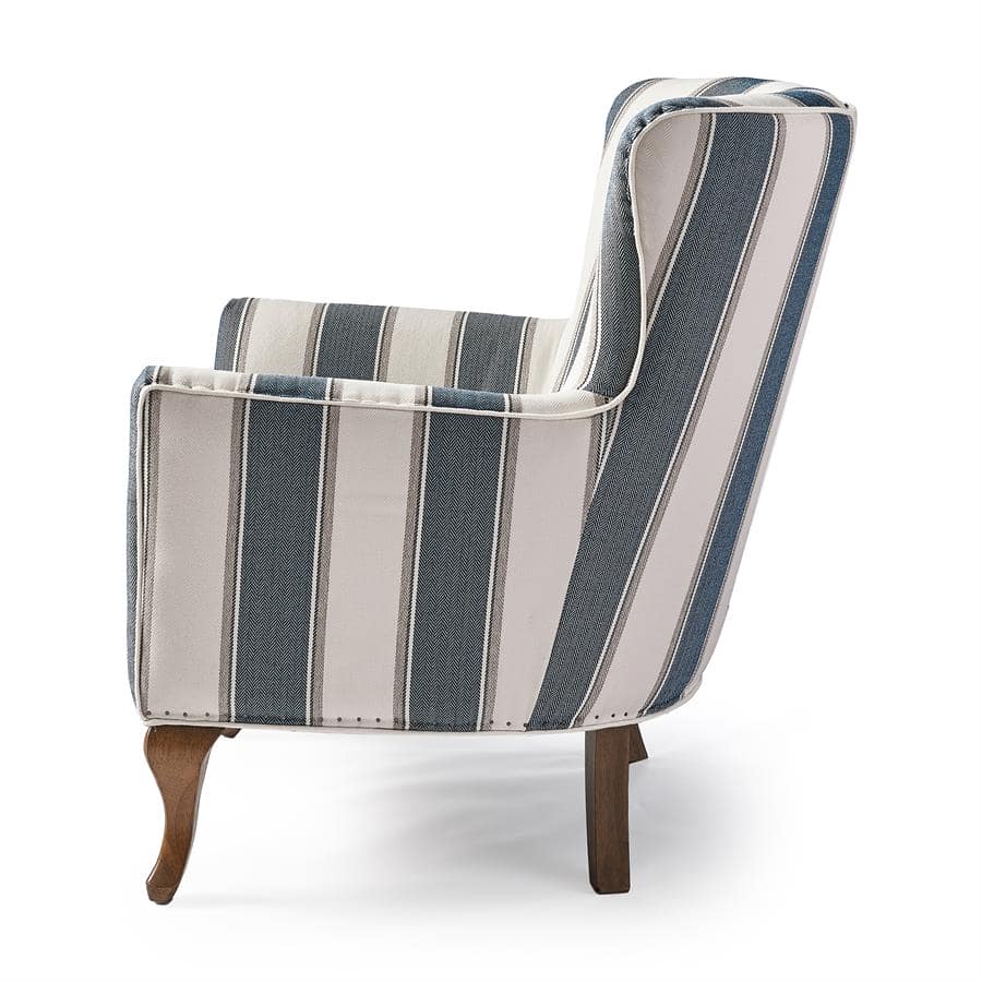 Cavendish Armchair Blue Stripe - Bilde 10