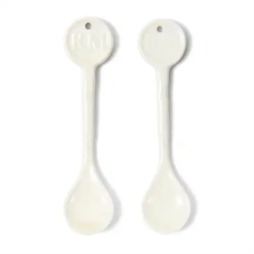 Portofino Spoons 2 pieces white