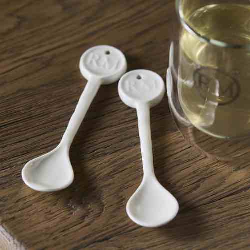 Portofino Spoons 2 pieces white