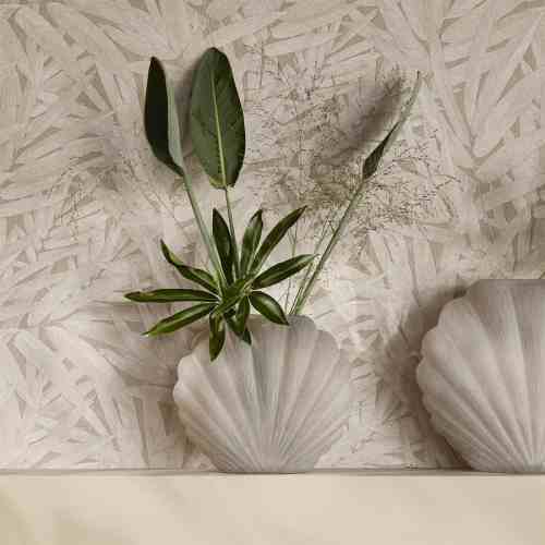 Frosted Shell Vase M