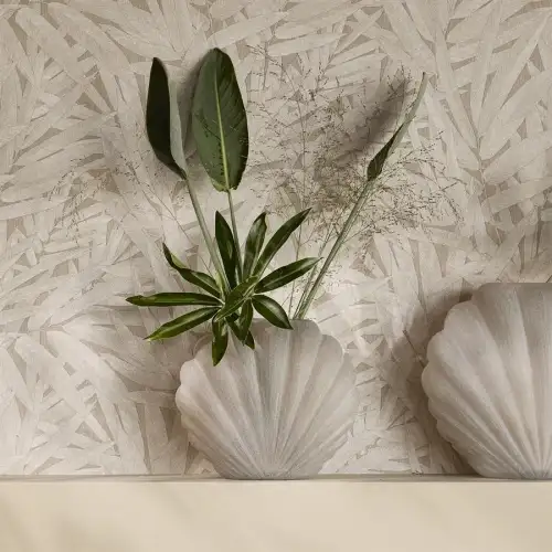 Frosted Shell Vase M