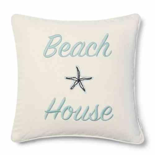 Beach House Pillow 50x50