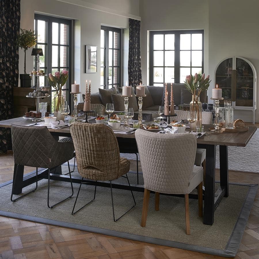 Louise Dining Chair Fab Flax - Bilde 18