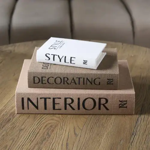 RM Interior Decorative Book Set of 3