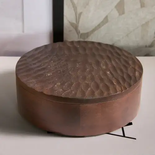 Banu Storage Box Round M