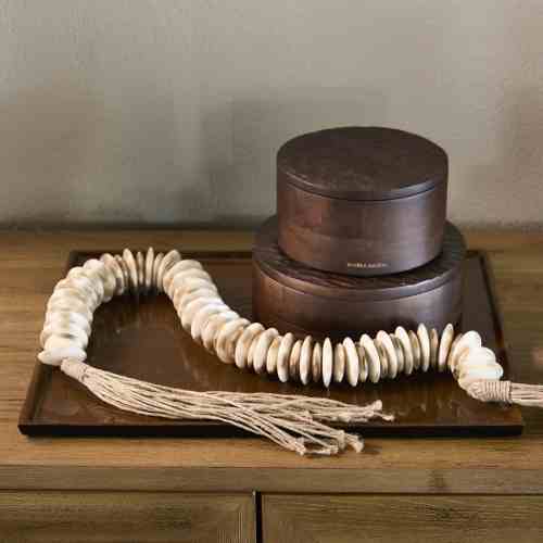 Ambre Tray L Forest Brown