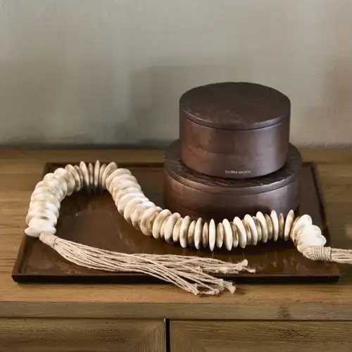 Ambre Tray L Forest Brown