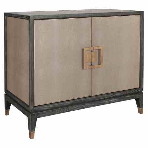 Sideboard Bloomville brass shagreen