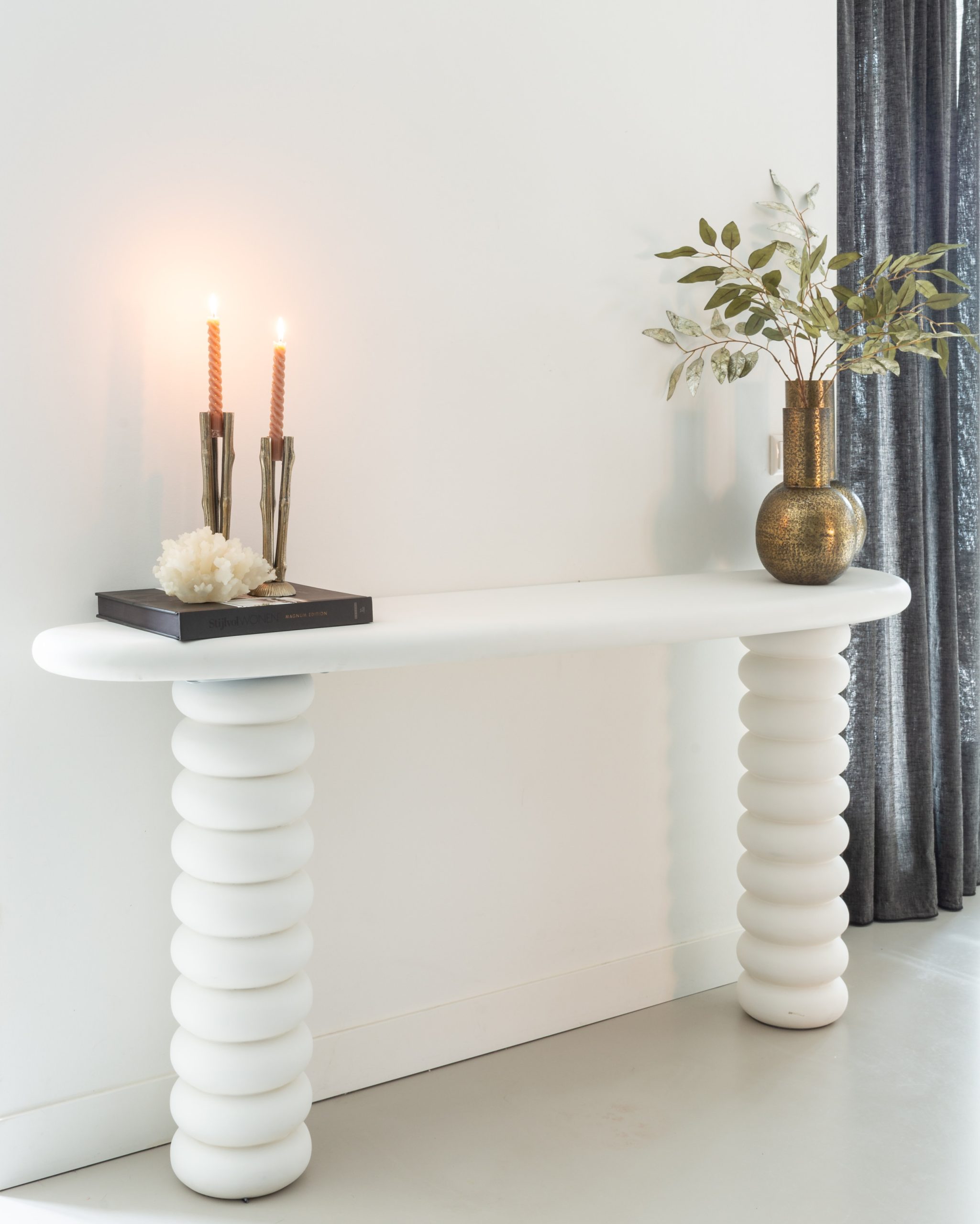 Console Bloomstone white 170 - Bilde 6