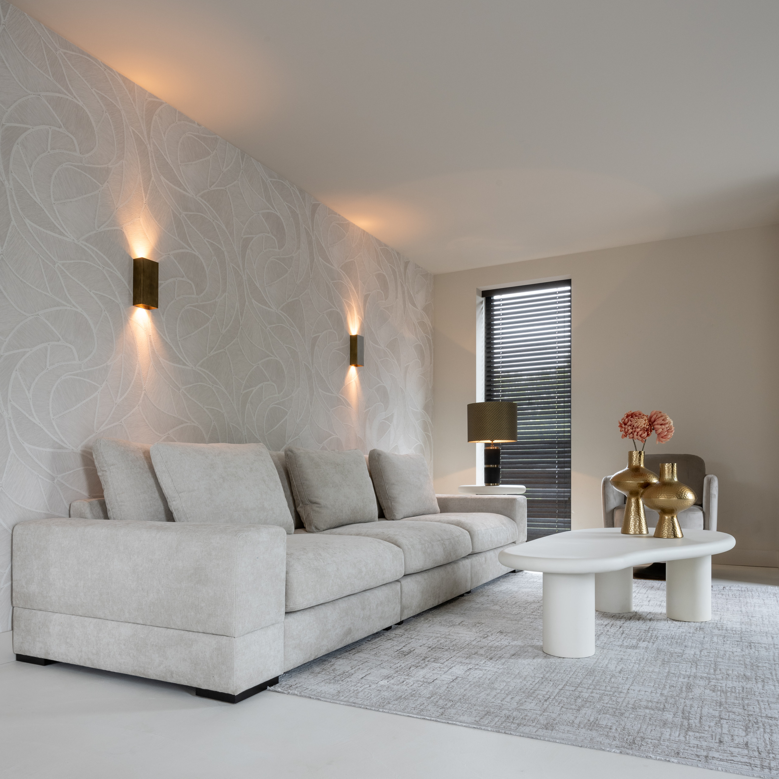 Coffee table Bloomstone white 160x80 - Bilde 7