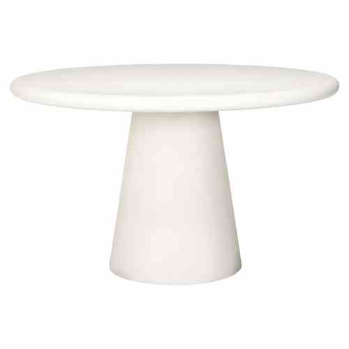 Dining table Bloomstone white 130Ø