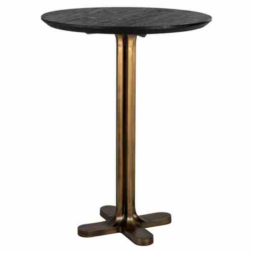 Bar table Revelin black/gold 81Ø