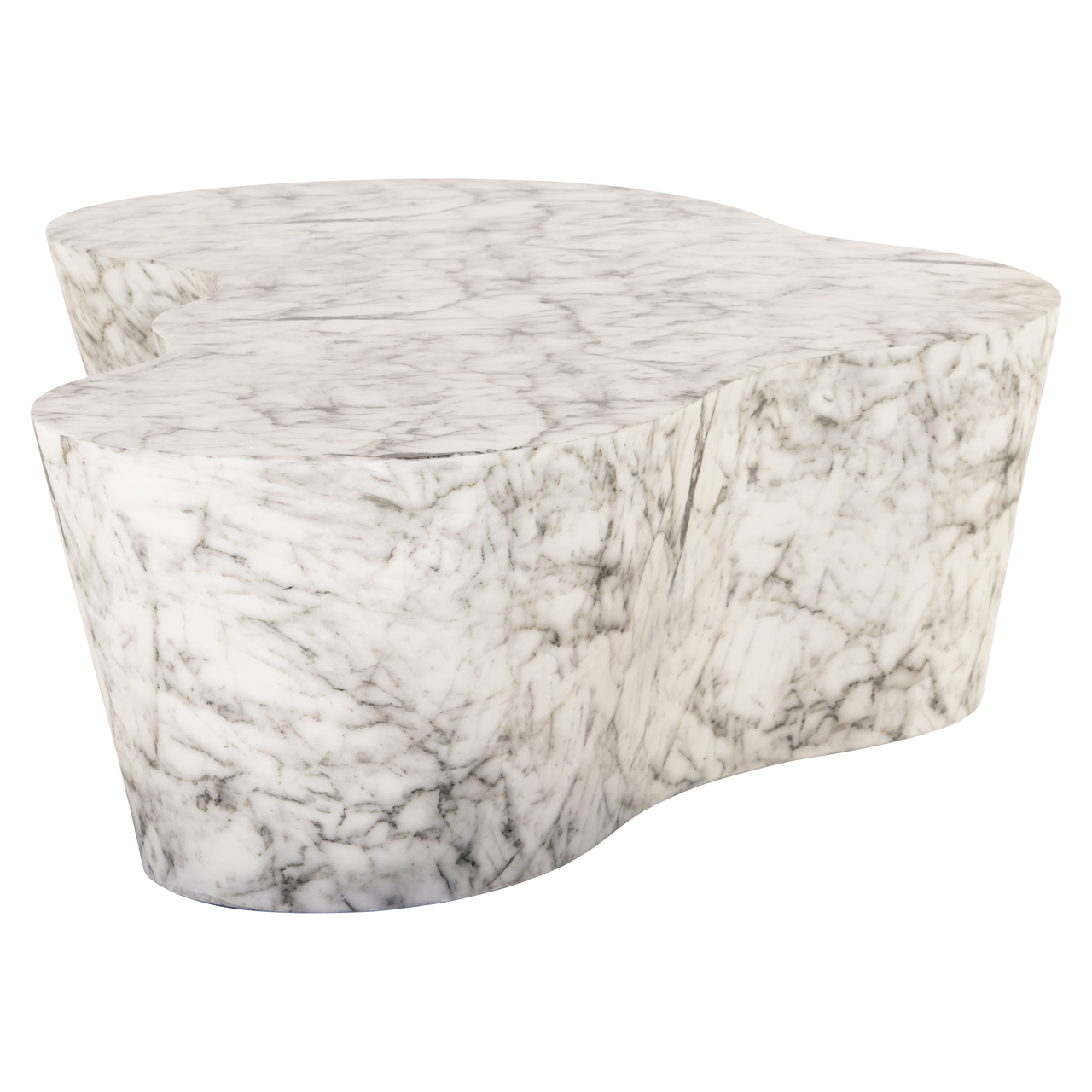 Outdoor coffee table Rockyard white marble look - Bilde 3