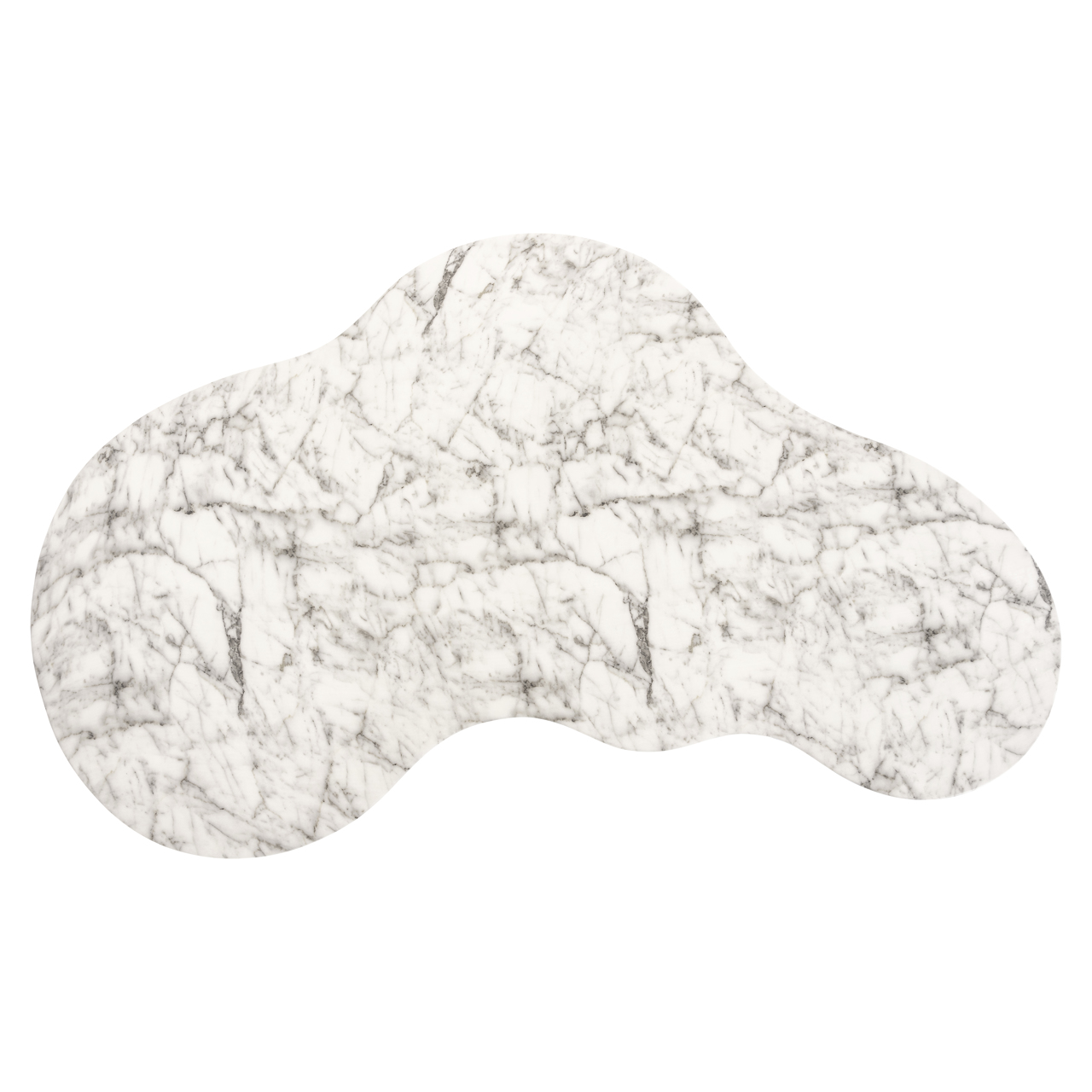 Outdoor coffee table Rockyard white marble look - Bilde 4