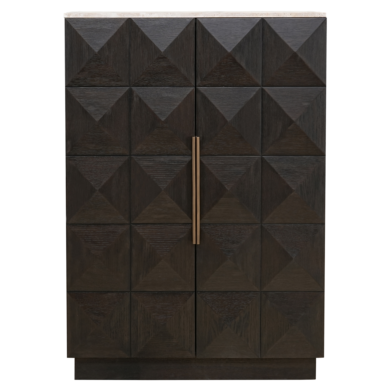 Storage cabinet Claremont brown - Bilde 4