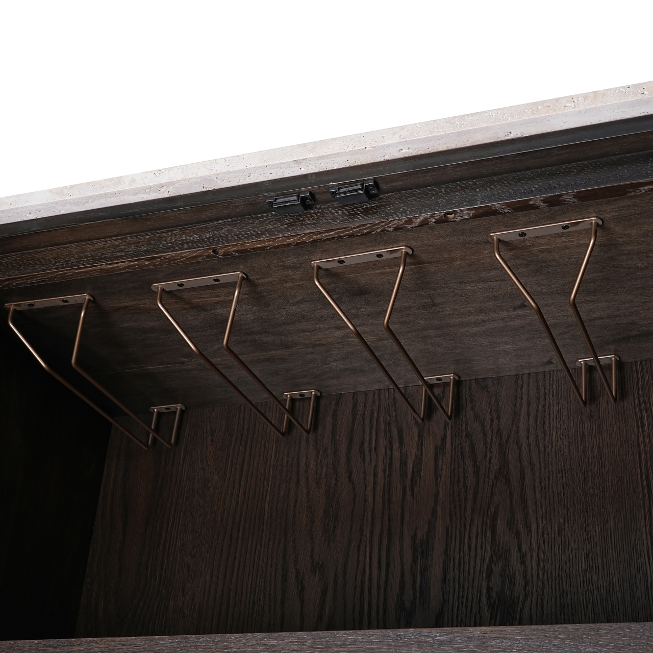 Storage cabinet Claremont brown - Bilde 6