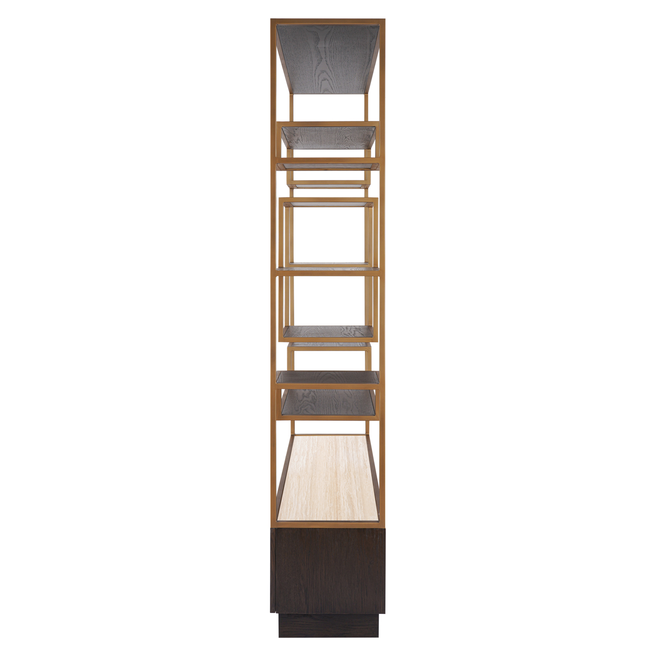 Display cabinet Claremont brown - Bilde 2