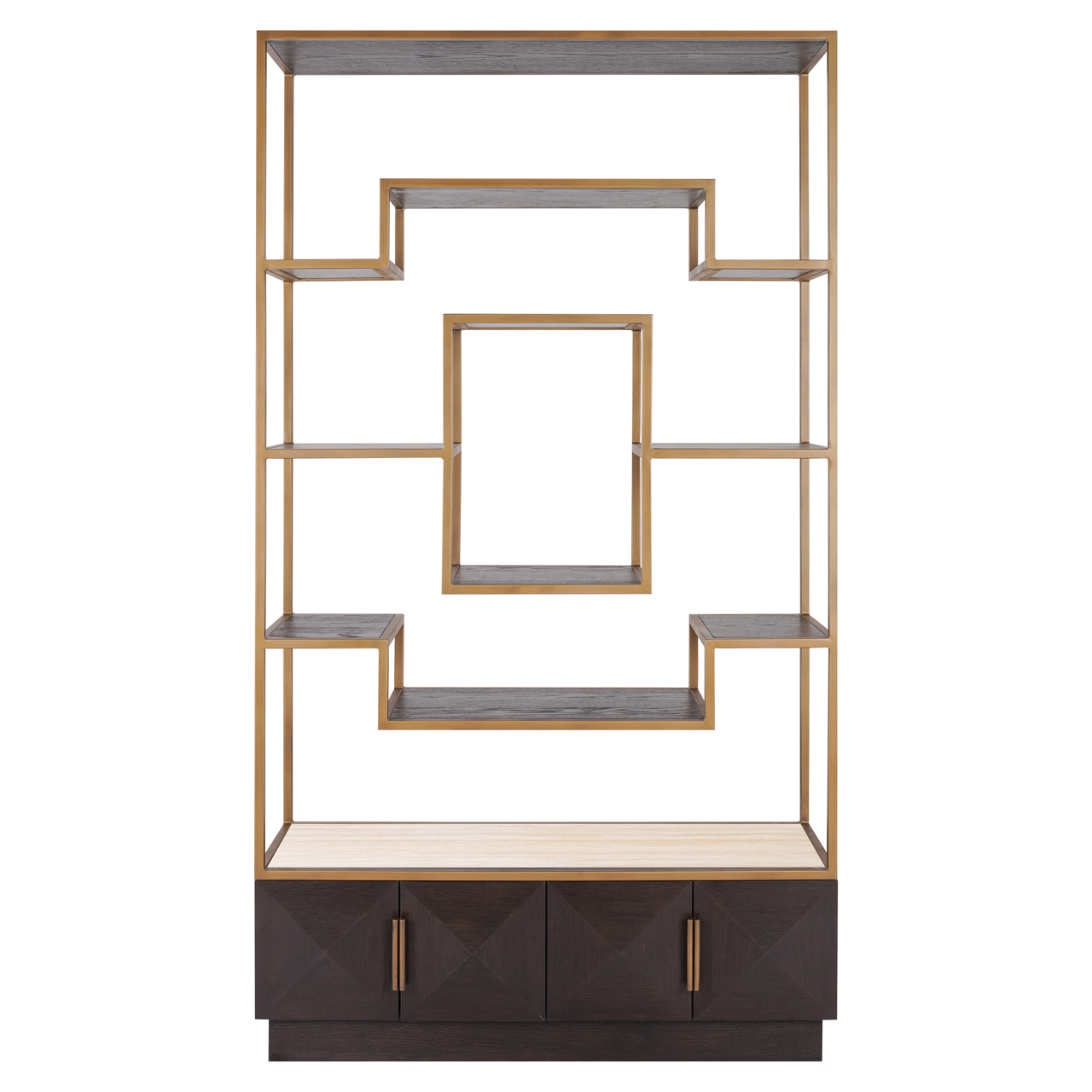 Display cabinet Claremont brown - Bilde 4