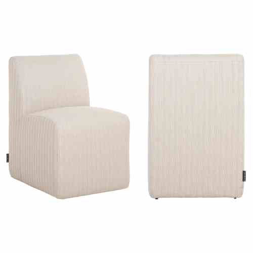 Outdoor dining chair Riva beige