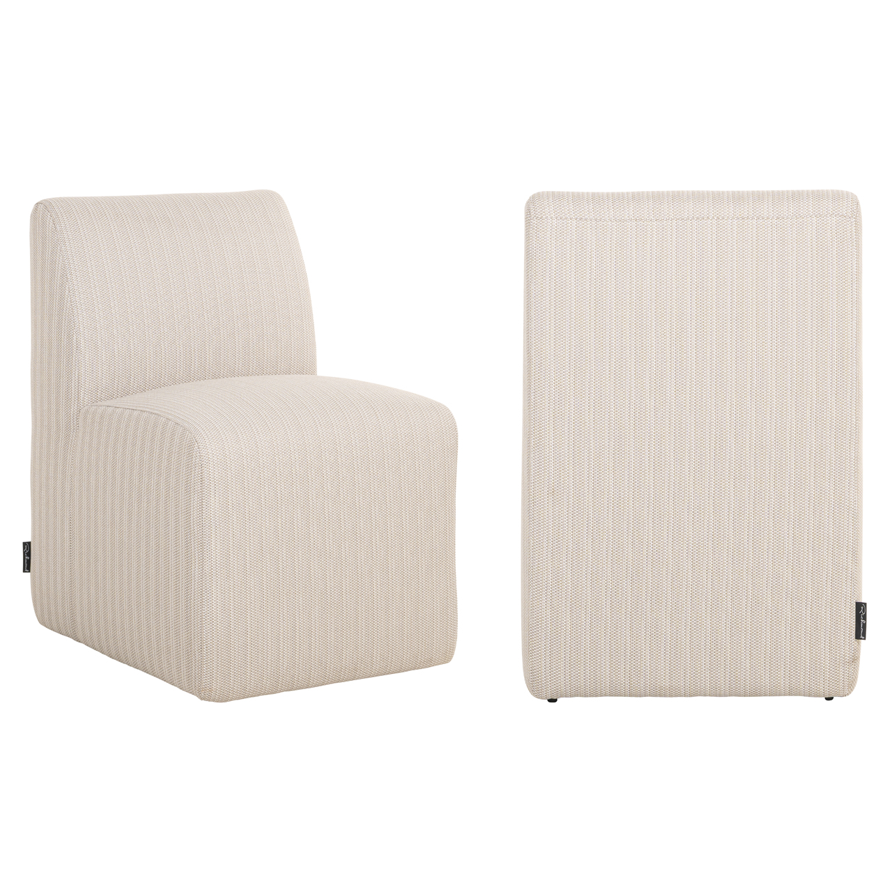 Outdoor dining chair Riva beige