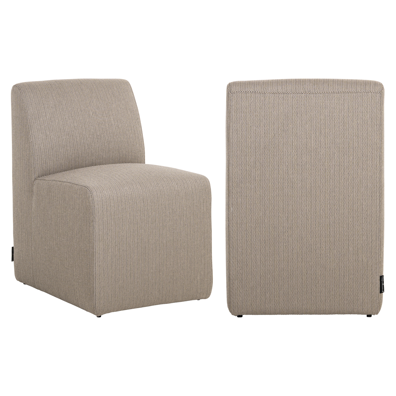 Outdoor dining chair Riva taupe