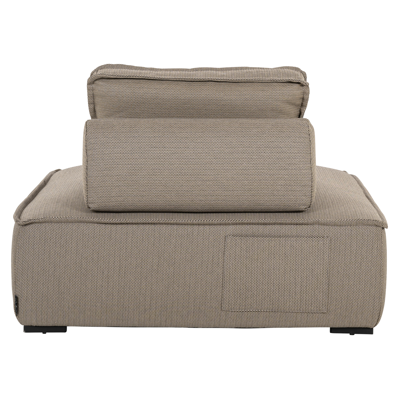 Outdoor lounge chair Jondal taupe - Bilde 3
