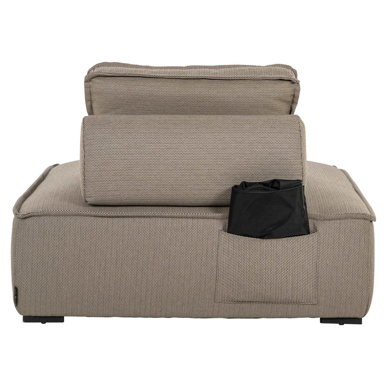 Outdoor lounge chair Jondal taupe - Bilde 6